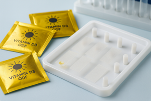Vitamin D3 oral dissolving film strip